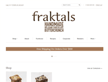 Tablet Screenshot of fraktals.com